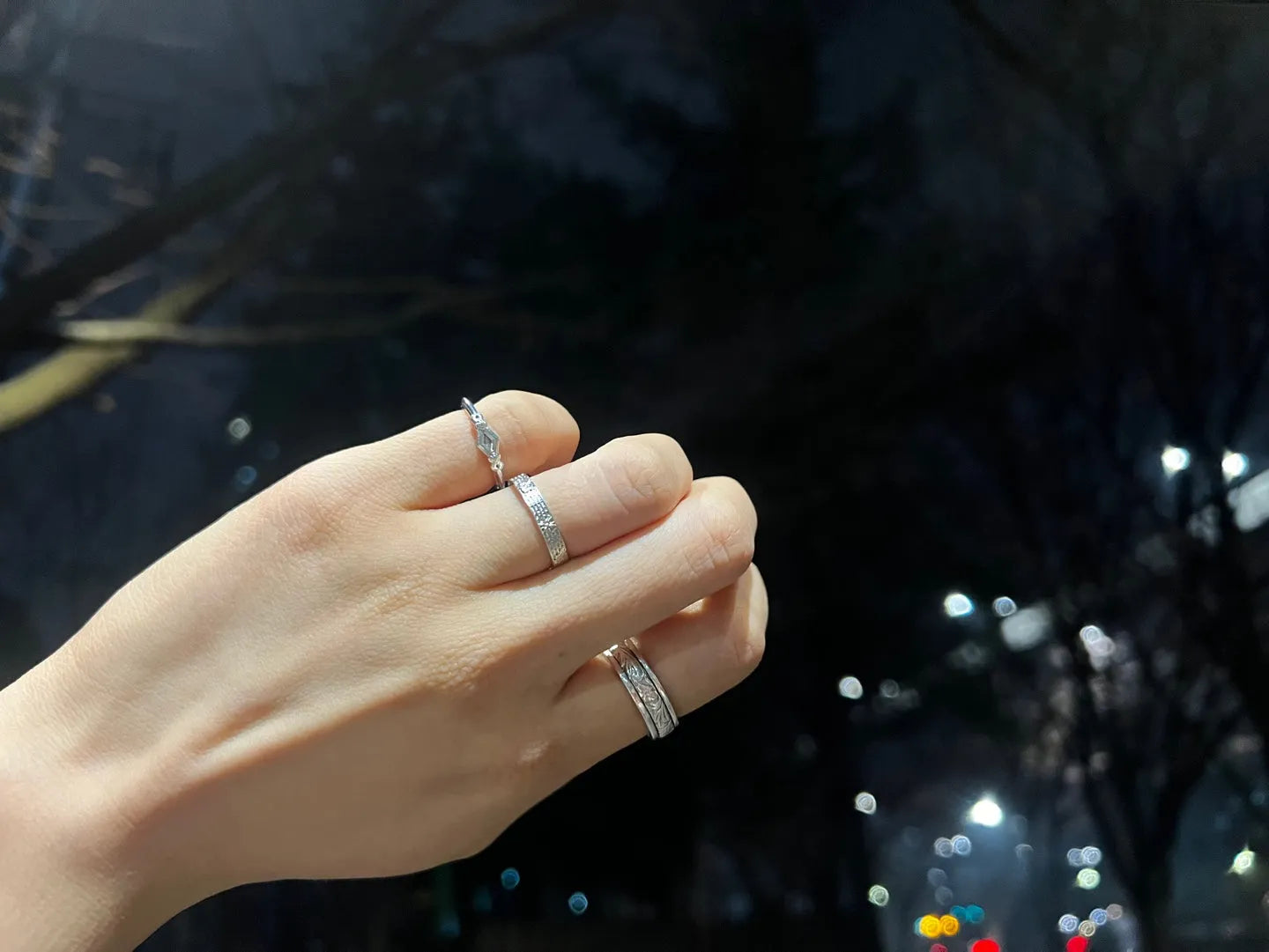 떡살무늬 반지(Tteoksal Pattern Ring) nawoljewelry