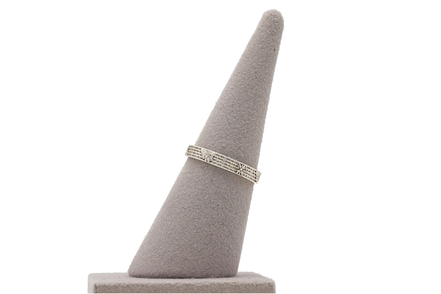 떡살무늬 반지(Tteoksal Pattern Ring) nawoljewelry