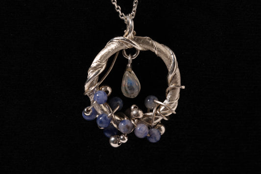 포도 덩굴 목걸이(grape vine necklace) nawoljewelry