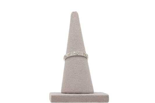 떡살무늬 반지(Tteoksal Pattern Ring) nawoljewelry