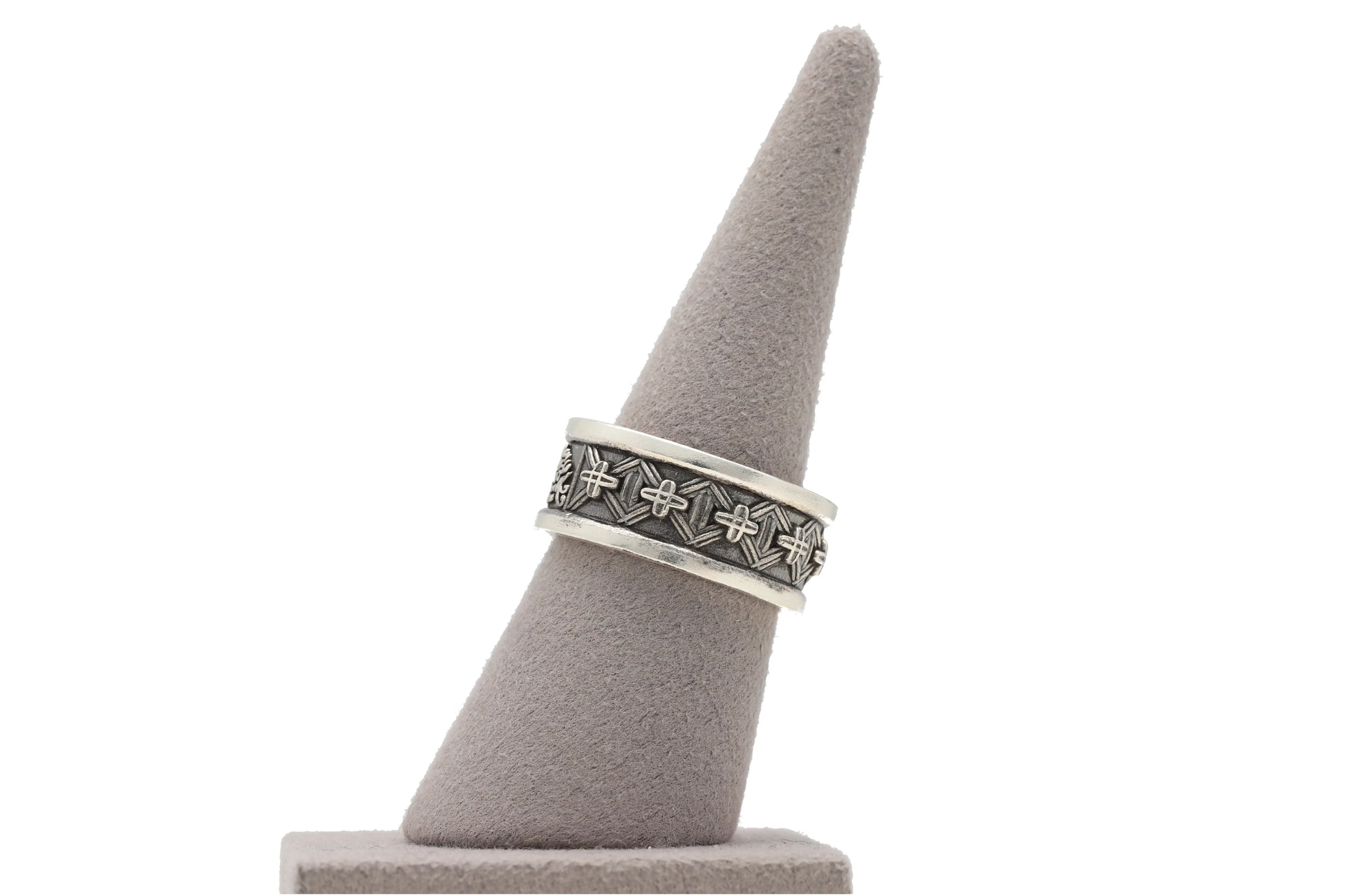귀면 창호 문양 반지(Gwinyeon Lattice Ring) nawoljewelry